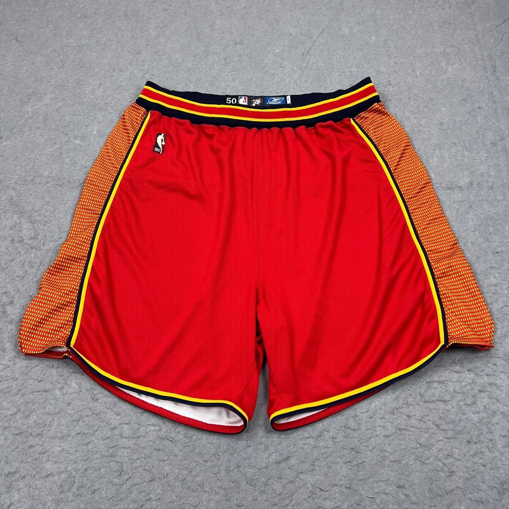 VTG Reebok Basketball Game Shorts Size 50+1 Sixers Throwback 2004-05 Iverson Era